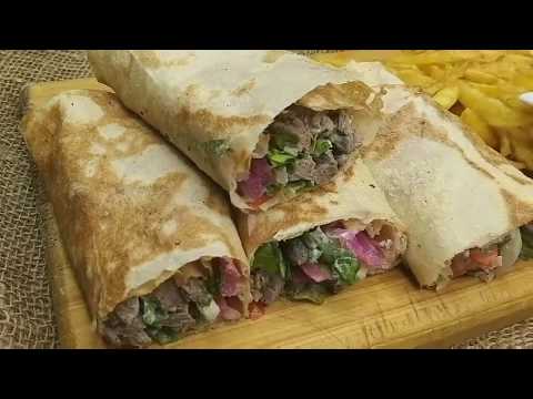 Cómo hacer shawarma en casa - Receta fácil y deliciosa