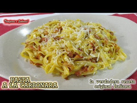 Receta fácil de Spaghetti alla Carbonara: ¡Disfruta de un plato italiano auténtico!