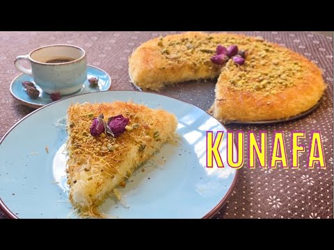 Descubre cómo hacer Kunafa, el postre árabe más delicioso