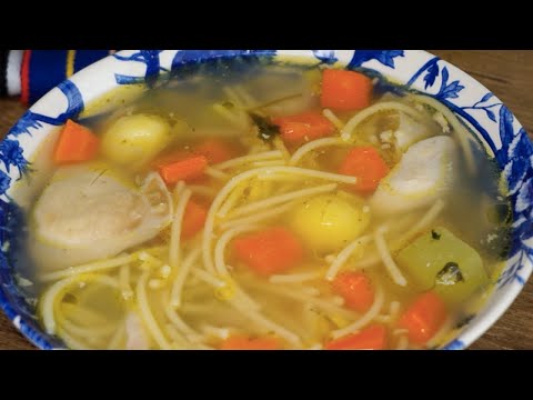 Batar Koto: Deliciosa sopa de pollo con fideos y verduras