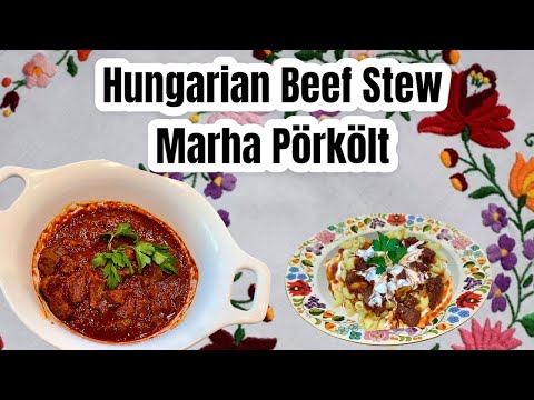 Delicioso Marhapörkölt: La Receta Auténtica del Hungarian Beef Stew