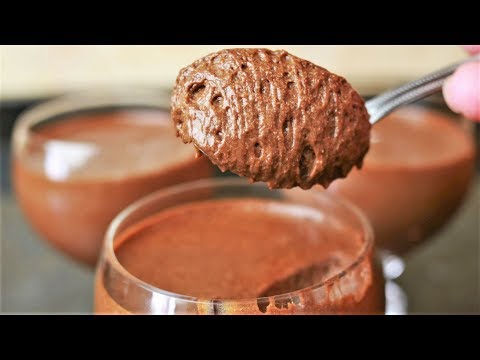Deliciosa mousse de chocolate belga: receta fácil y rápida
