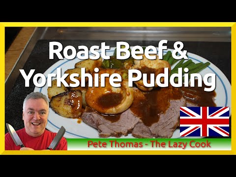 Delicioso roast beef con Yorkshire pudding: receta fácil y rápida